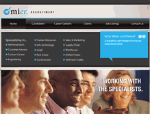 Tablet Screenshot of mier.ca